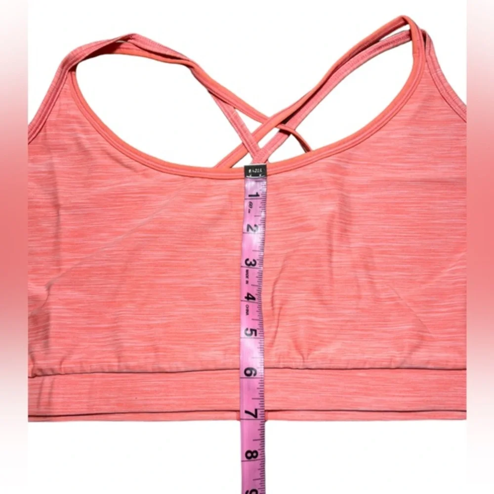 FourLaps Vitality Sports Bra activewear workout bra Blush Space Dye‎ size XXL - Picture 5 of 10